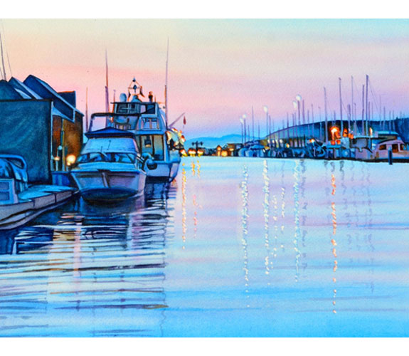 "Harbor Lights" by Beverly Fotheringham